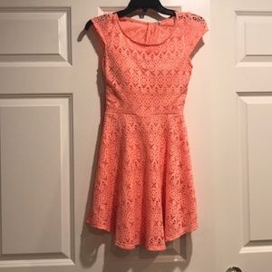 Peach Charlotte Russe Dress